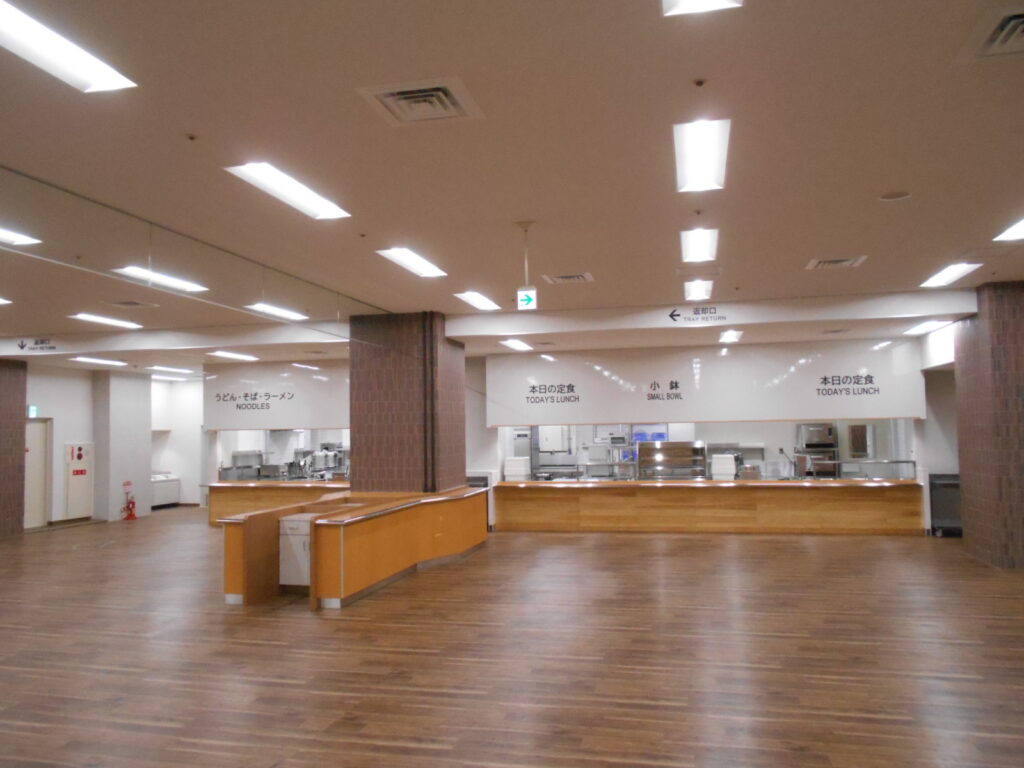 県庁地下食堂内装工事事例